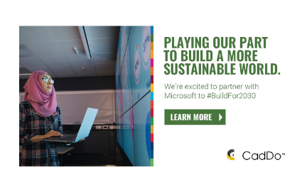 CadDo selected by Microsoft as a partner for #BuildFor2030